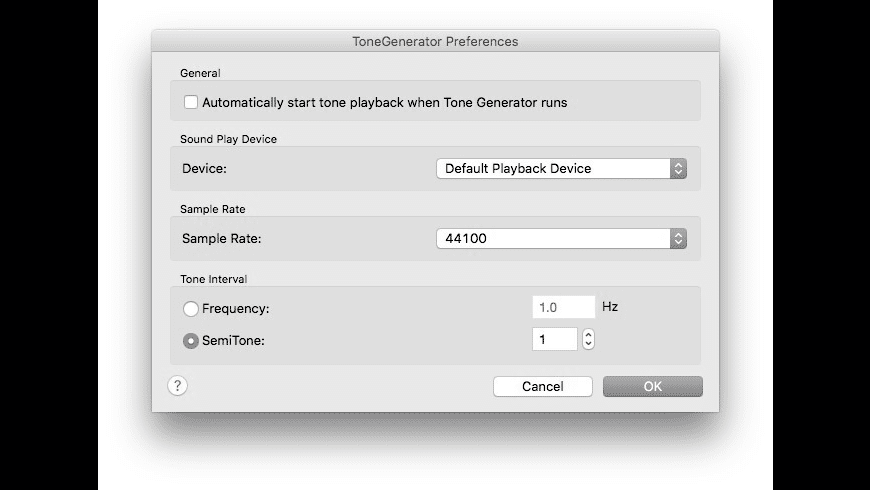 Tone Generator For Mac
